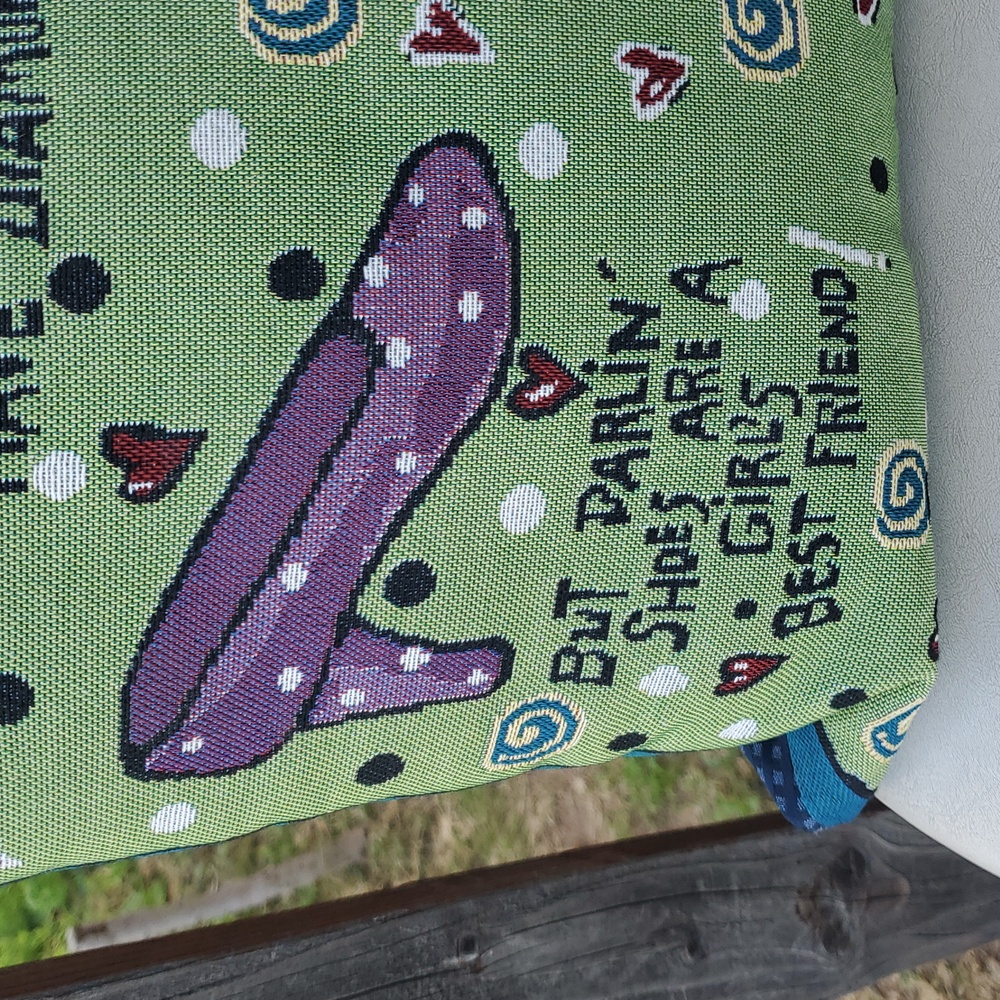 ✨ Fun Shoe‑Lover Throw PillowWhimsical Quote • Great Gift Idea - Picture 6 of 7